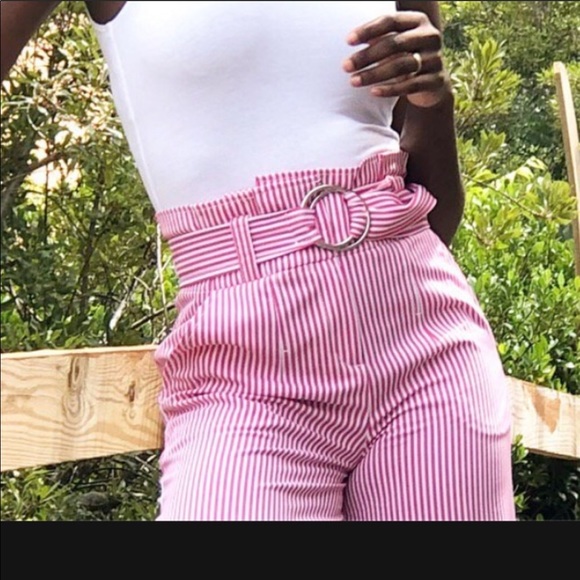 lovely Striped wide leg New York& Company pants - Picture 2 of 3